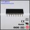 2.54mm 1*8 pin single row female header Electronic connector