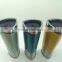 320ml Triangle mug for gift and promotion plastic travel mug