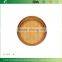 LC-9/Round Bamboo Serving Tray/Bamboo Tray For Tableware Kitchenware