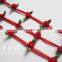 New arrival delicate red ribbon rose cotton crochet lace trim for girls Dress garment accessories