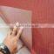 Factory plain 3k red fiberglass sheet for decoration