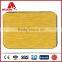 Gold brush aluminium composite panel for the interior decoration