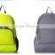 Lightweight waterproof nylon promotional sport travel foldable backpack
