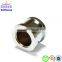 Zamac perfume bottle silver cap