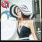 Fashion wide brim women straw hat for sale