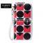 zipper ladies long purse leather clutch for coin and cell phone
