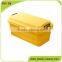 Rectangle plastic storage box with lid and handle
