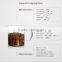 china supplier hot sell borosil single wall measuring cups for 500ml
