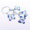 coccinella septempunctata shaped keyring/keychain/key chains