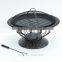 Outsunny 30" Round Backyard Patio Grill Firepit
