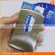 Eco-Friendly logo printing metal credit card holder push up