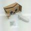 OEM Google Cardboard vr box with remote