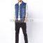 new deisgn vintage washed man denim vest outwear vest(LOTJ265)