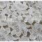 High Quality Allover Embroidery Flower Water Soluble Korea Lace Fabric Wholesale