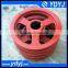 Wear resistance tail wheel for chain conveyors