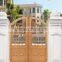 estate gate/ Fashion style main steel gate design,model of gate and iron fence