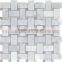 NEW ZIARAT WHITE (CARRARA WHITE) MARBLE MOSAIC TILES