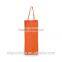 non-woven single bottle bag red wine gift packing bag