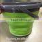 Protable Foldable Houseware Bucket/Collapsbile Plastic Bucket for outdoors