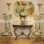 Antique home furniture console table and chair