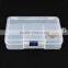 5 Grids Clear Fancy Plastic Dividers Box 5 Slots Beads Kids Art DIY storage boxes