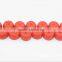 16 Inches 8x5mm Orange Abacus Coral Beads