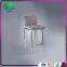 High End Leisure Bar Stool Soft Cushion Acrylic Stool Milk Tea Shop Relax Stool