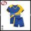 Latest design breathable V neck soccer uniform cheap