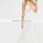 2017 OEM summer modern sexy beach dresses with thin straps