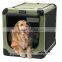 PBLSP0003P Foldable steel pipe Hot Sale Travel Pet Carrier house dog kennel