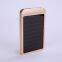 2017 High quality Super Slim solar power bank 10000mah for iphone mobile phone