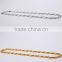 aluminum chain metal pendant necklace hip hop necklace Thick metal accessories fashion pendant jewelry