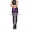 2016 New Arrival Women Mermaid Purple-Red Leggings Plus Size