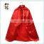 Red Satin Halloween Party Cosplay Costume Cloak HPC-0553