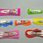Wholesale Mix Color Assorted Plastic Coated Baby Bow Snap Hair Clips