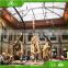 KAWAH Museum Jurrassic Park Life Size Skeleton Dinosaur Fossil