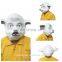 Fashion Custom Party Latex Pig Full Head Mask