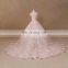 Elegant bridal dress import from china chapel train wedding dress