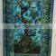 Tree Of Life Indian Tapestry Wall Hanging Throw Vintage Cotton Bedspread Ethnic Decor wall art