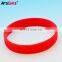 Red color ready-made molds cheap silicone bracelet rubber