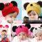 New Hot Selling lovely panda Winter wool hat for children