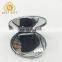 Double Birds Two-Side Printing Round Compact Metal Mirror