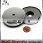 50 LB Holding Power Ceramic Cup Magnet 2.4" Magnetic Round Base