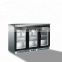 black Color Counter Top Energy Drink Mini Fridge, Bar Display Cooler, Portable Refrigerator