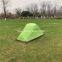 Green Color Wilderness Equipment Backpacker Tents Double Layer 1 Man Tent
