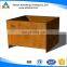 Various size multifunction corten steel flower pot/ plant pot vase/ garden pot