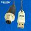 Ftdi usb rs485 to m8 m12 serial conversion cable  RS485 M12 TO USB CABLE