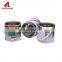 4 Litre metal empty oil paint packing can tinplate white printing chemical can