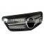 2-PIN Front Sport Grill Grille Gloss Black 10-13 for Mercedes Benz E CLASS W212