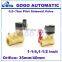2 way Pilot Diaphragm Brass water pneumatic normally closed electric Solenoid Valve NBR 1-1/2" BSP 40mm PX-40 1-1/4" 35mm PX-35